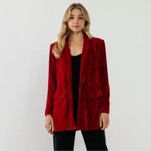 Endless Rose Velvet blazer